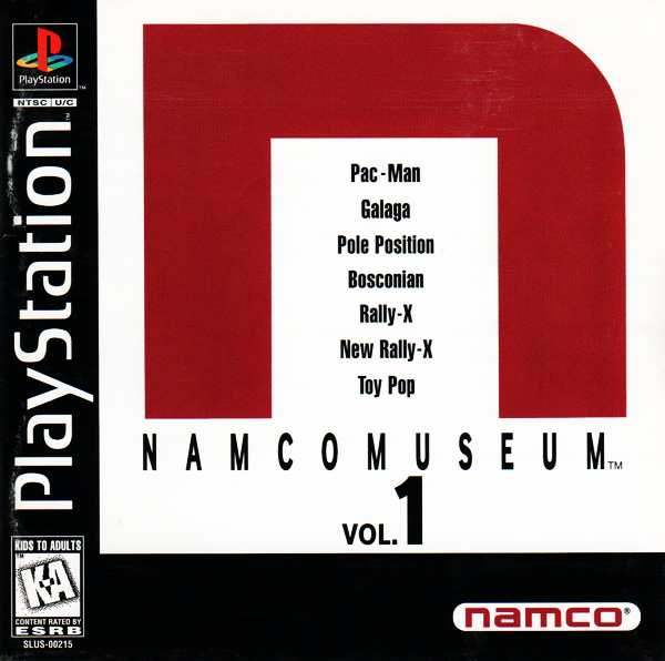 ナムコミュージアム Vol.1 ふるいちオンライン - ゲーム/PlayStation/ナムコミュージアム Vol.1